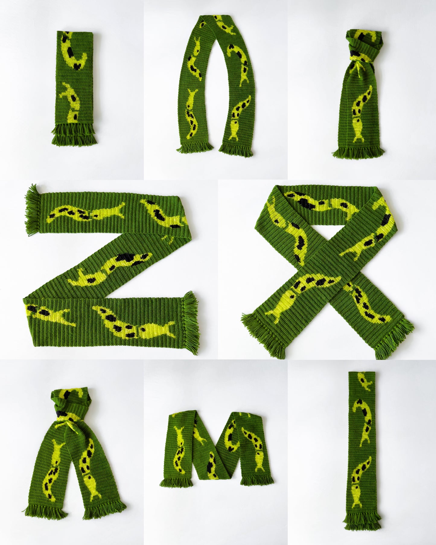 Slug Scarf pattern
