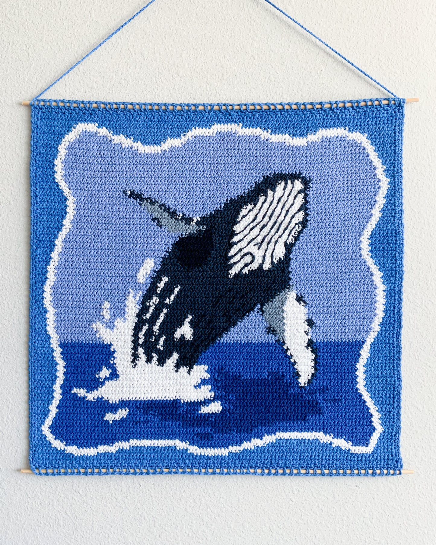 Humpback tapestry pattern