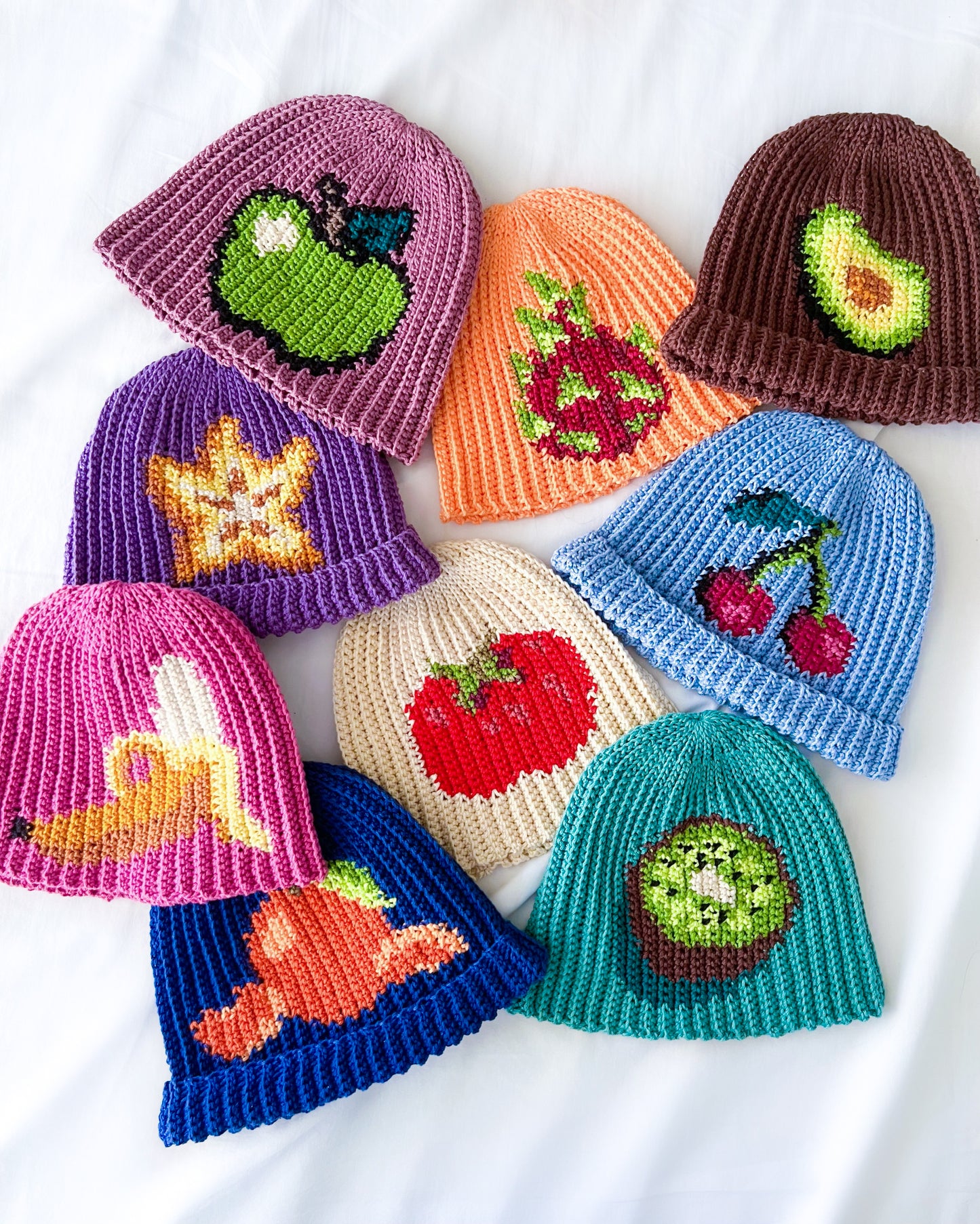 Fruit Beanie pattern