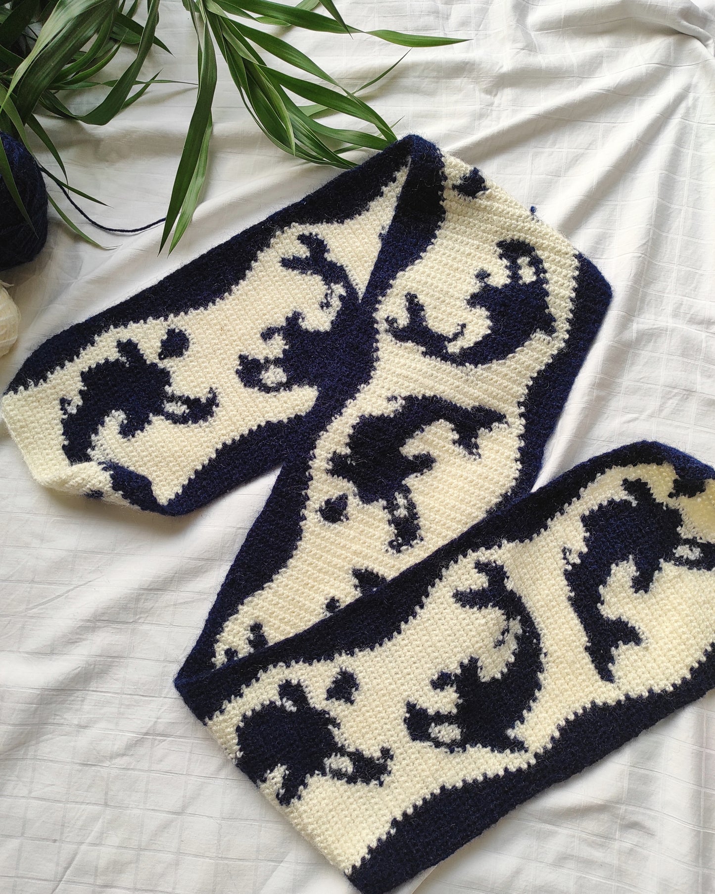 Orca Scarf pattern