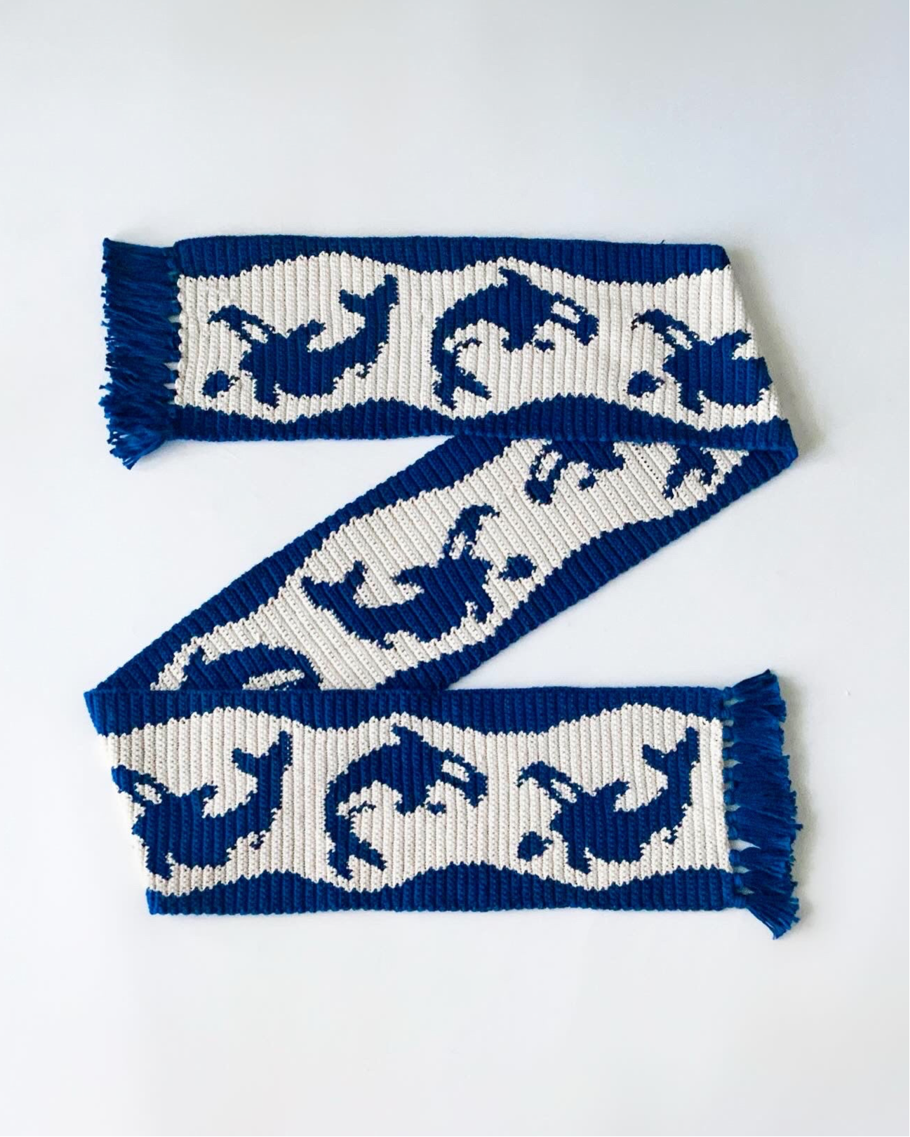 Orca Scarf pattern