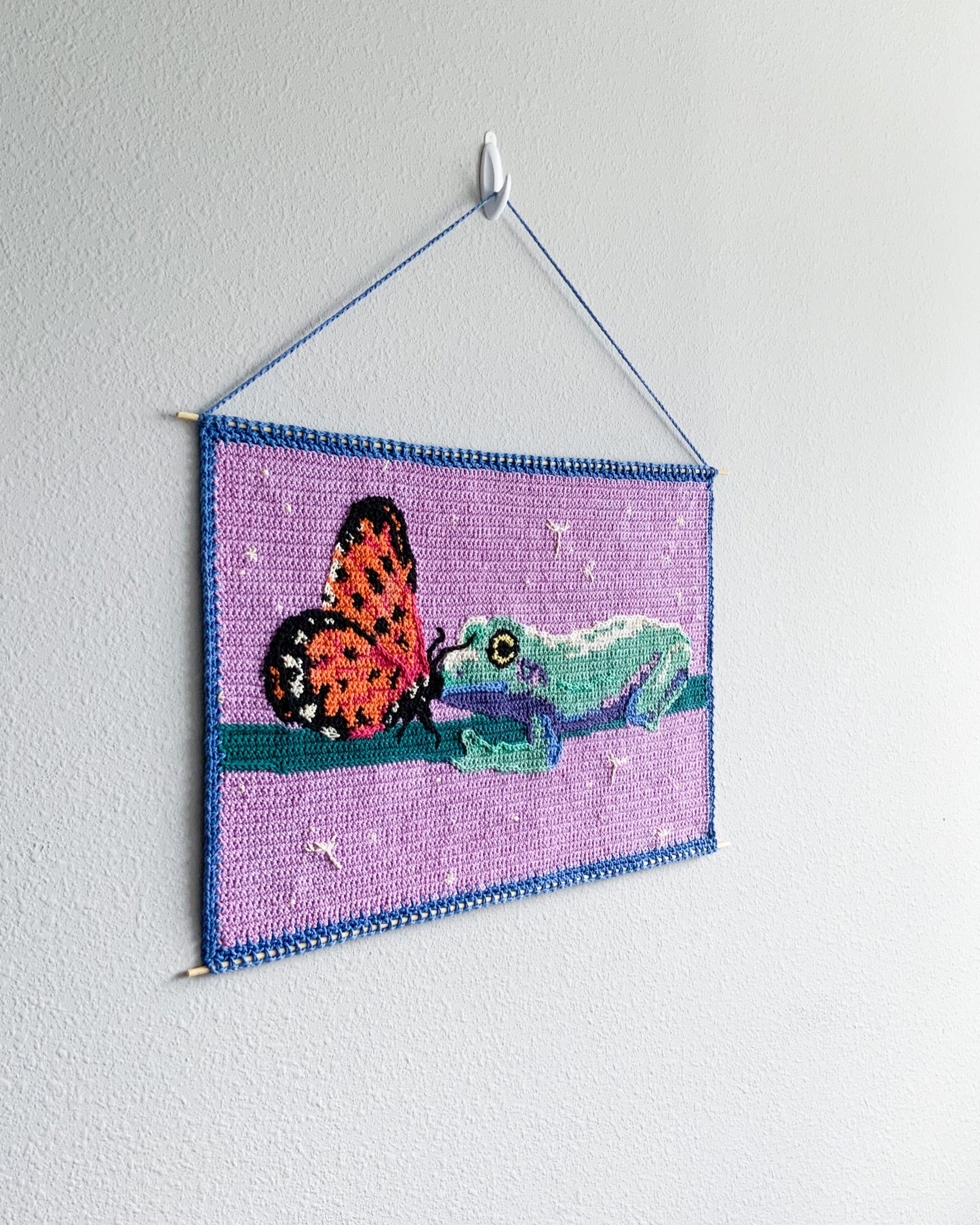 Butterfly & the Frog Pattern