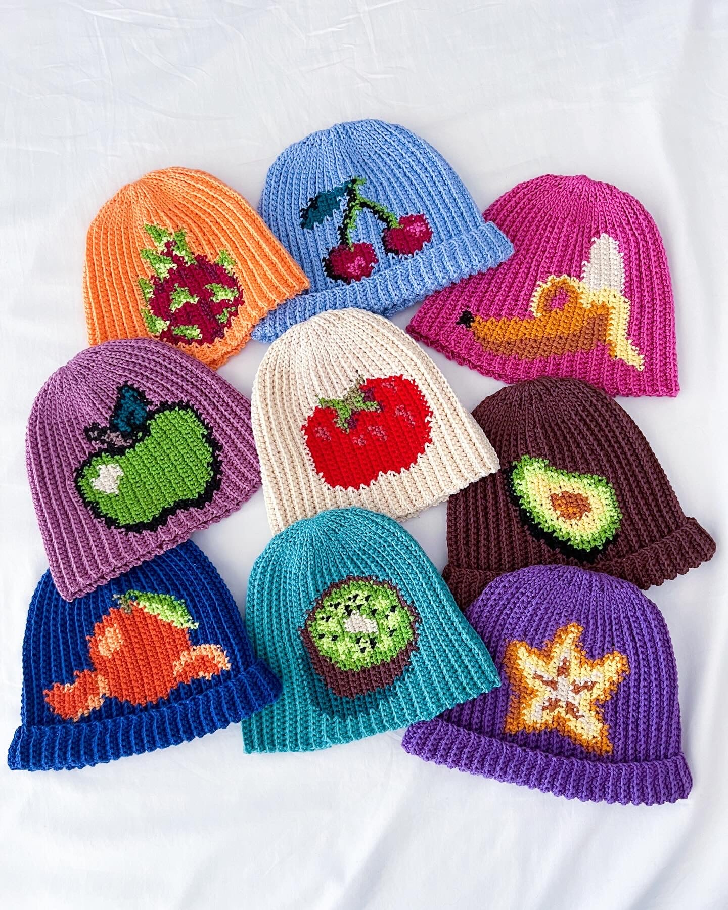 Fruit Beanie pattern