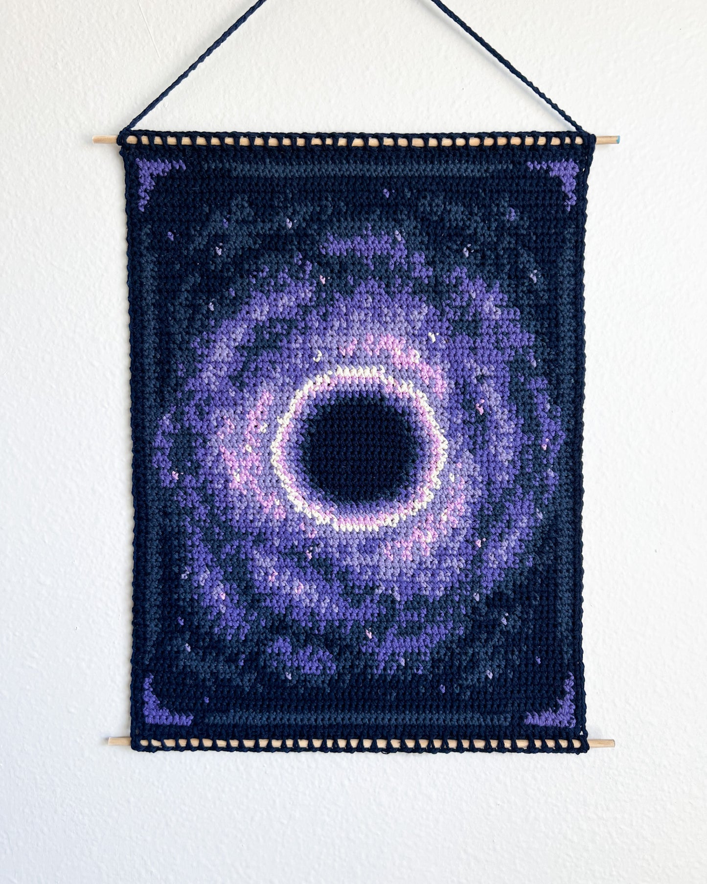 Black Hole tapestry pattern