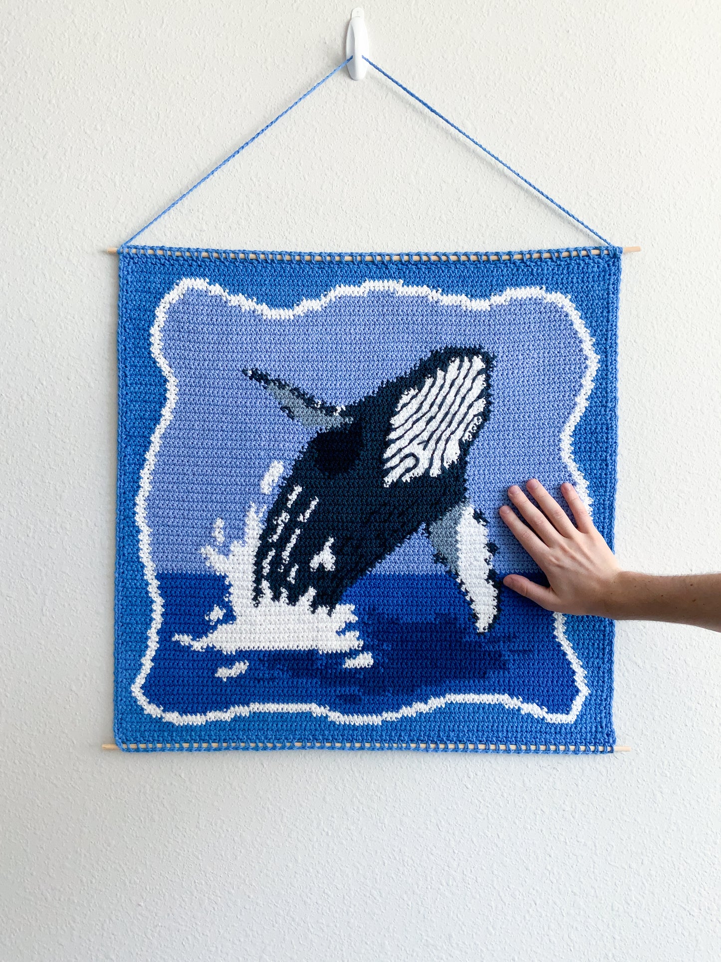 Humpback tapestry pattern