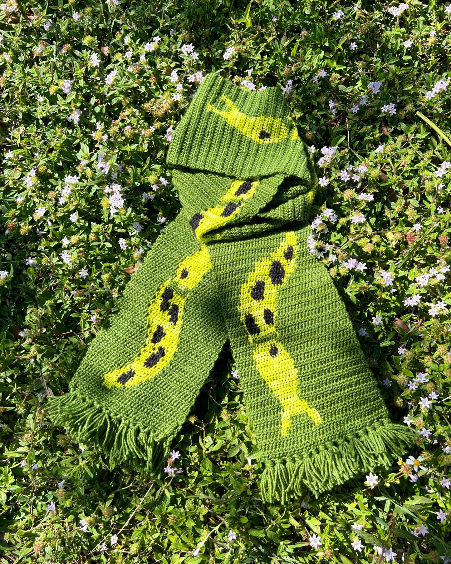 Slug Scarf pattern