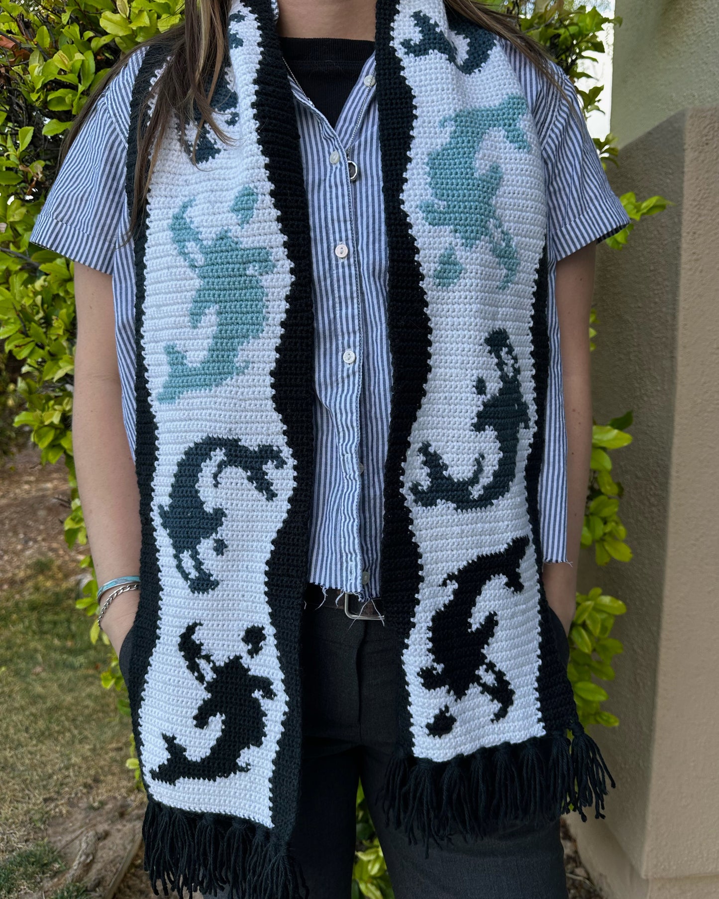 Orca Scarf pattern