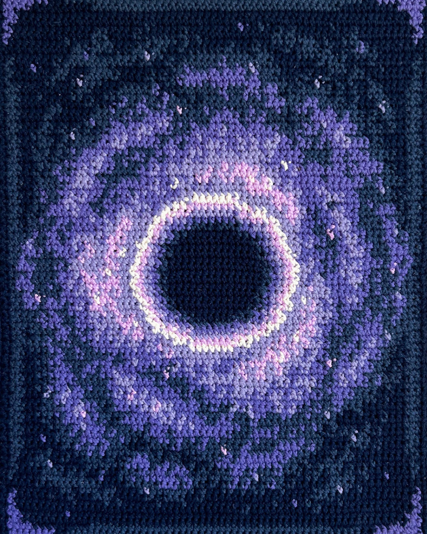 Black Hole tapestry pattern