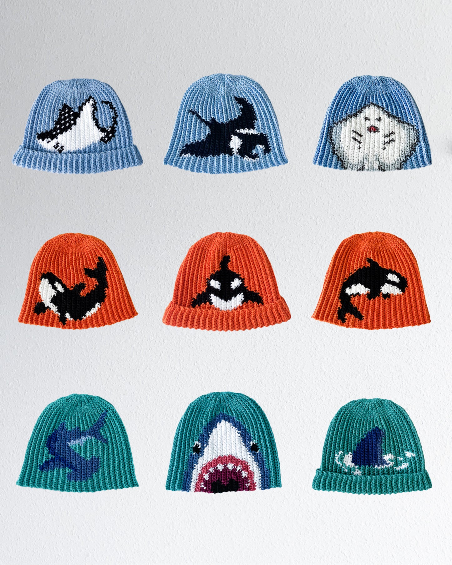 Ocean Beanies pattern