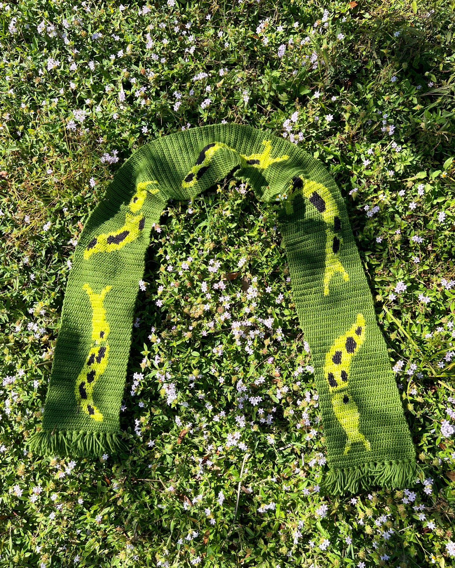 Slug Scarf pattern