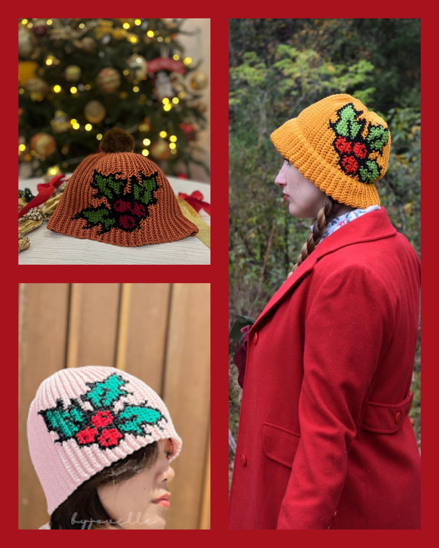Xmas-beanie pattern