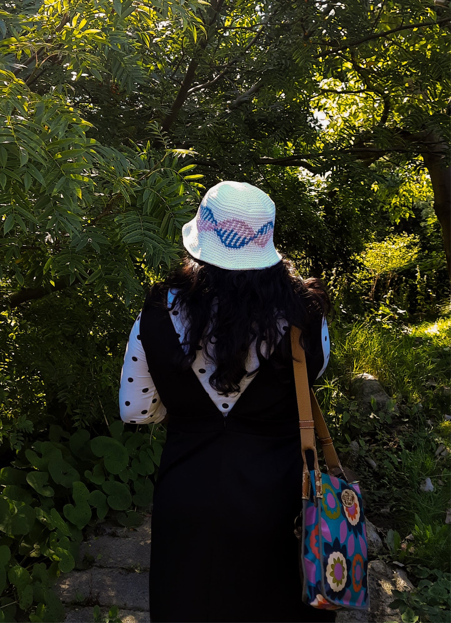 DNA bucket hat pattern
