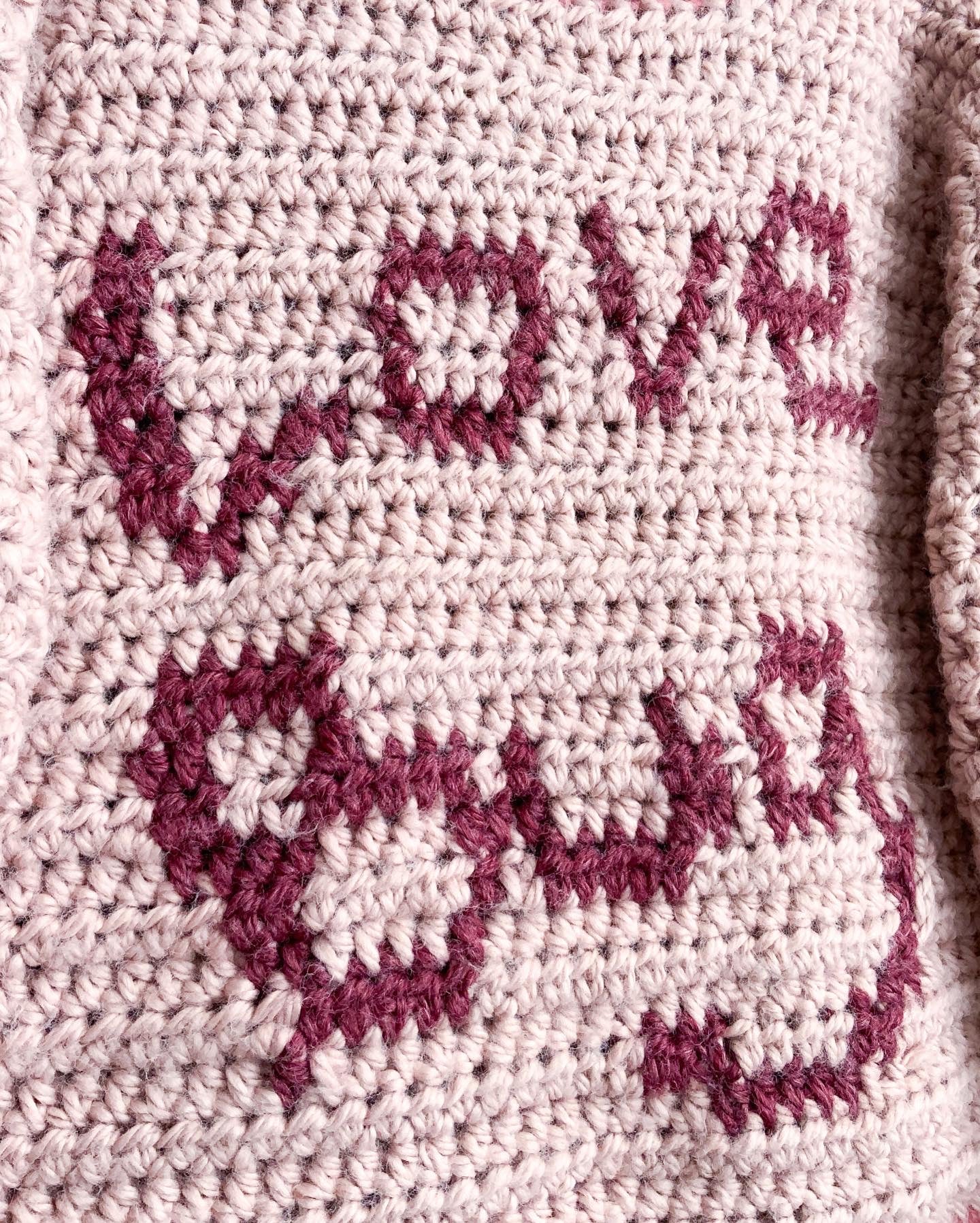 Love bug sweater pattern