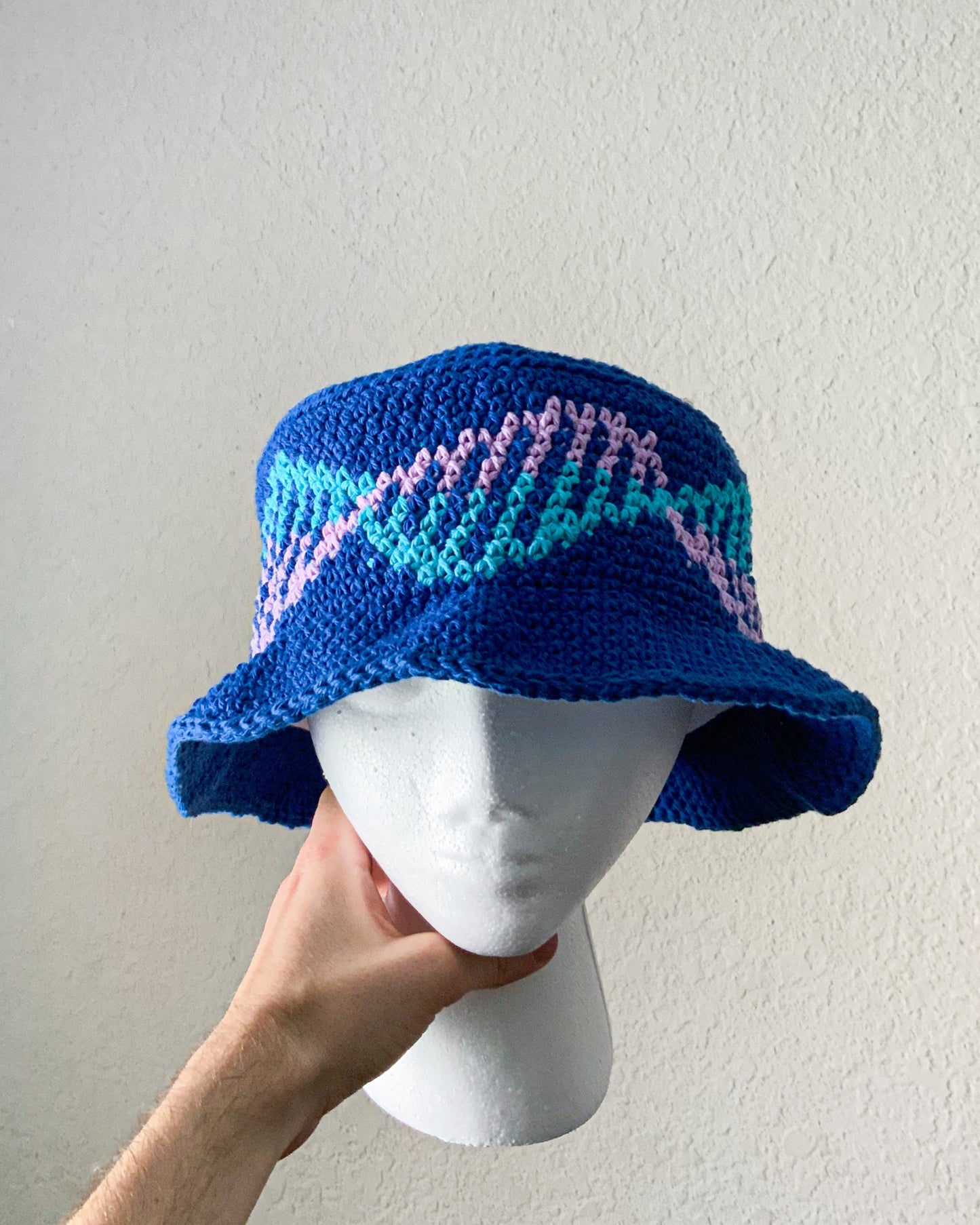 DNA bucket hat pattern