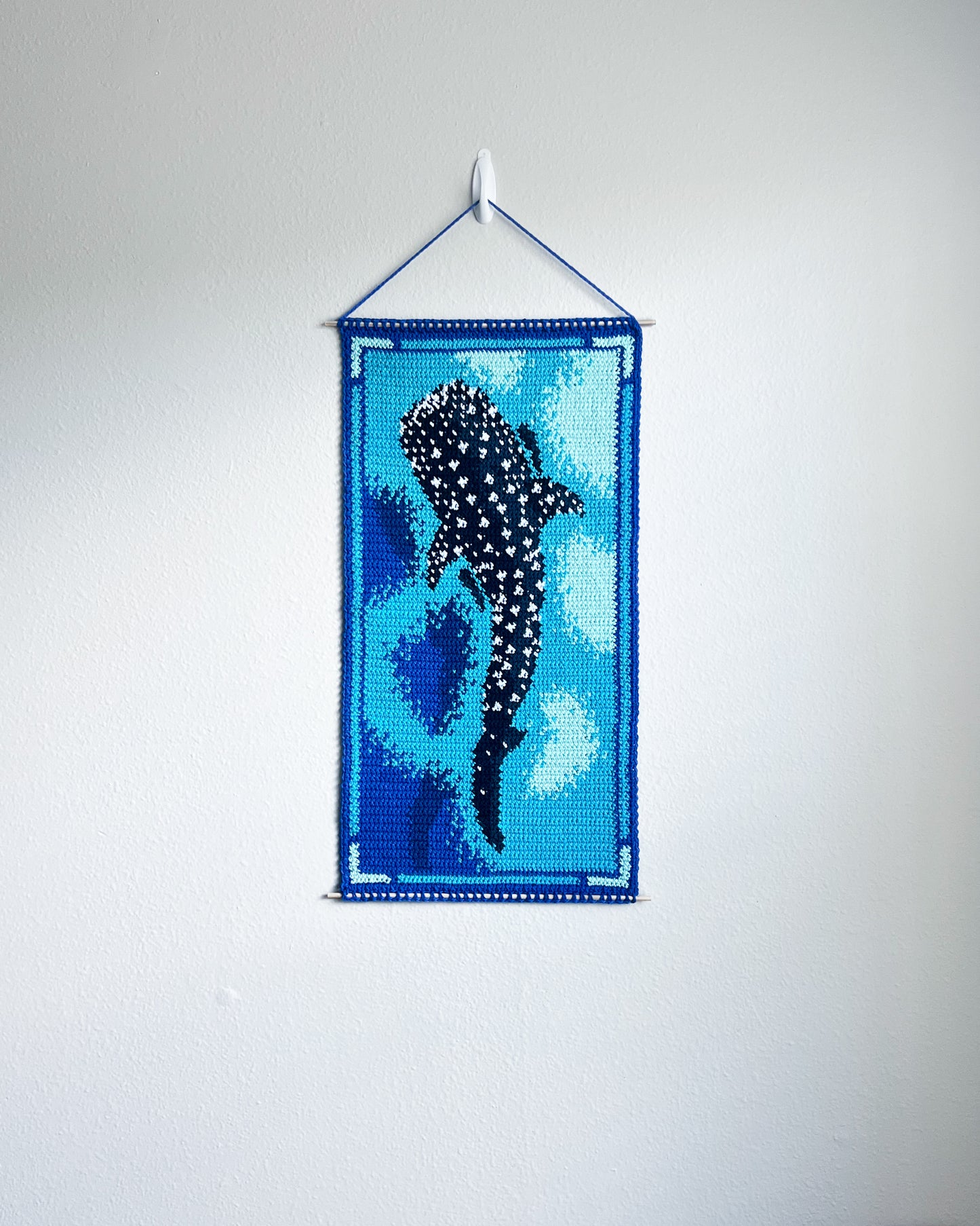 Whale Shark tapestry pattern