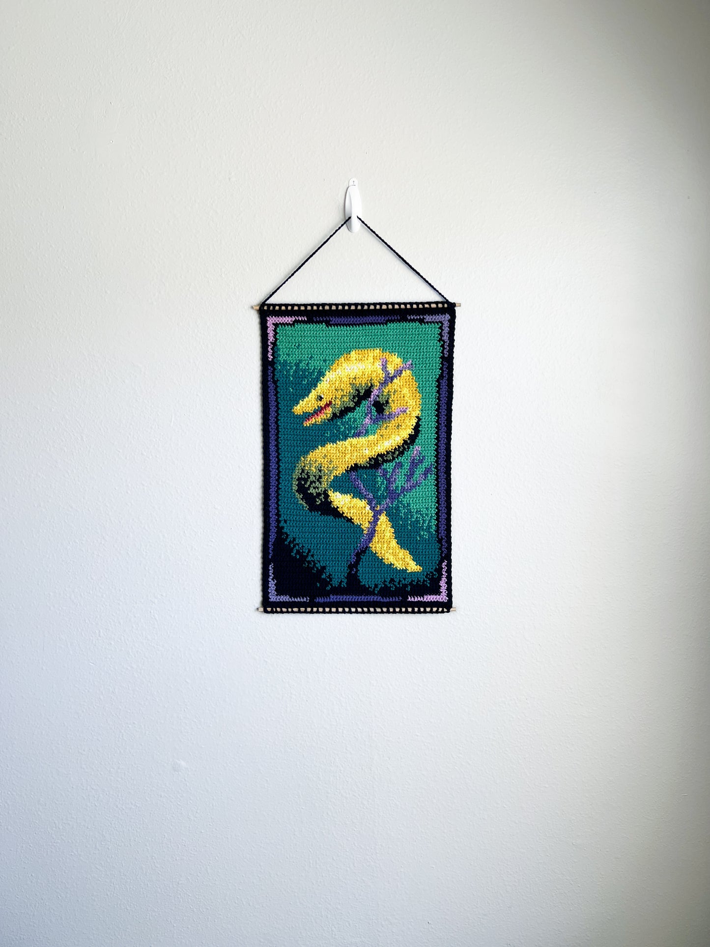 Moray Eel tapestry pattern