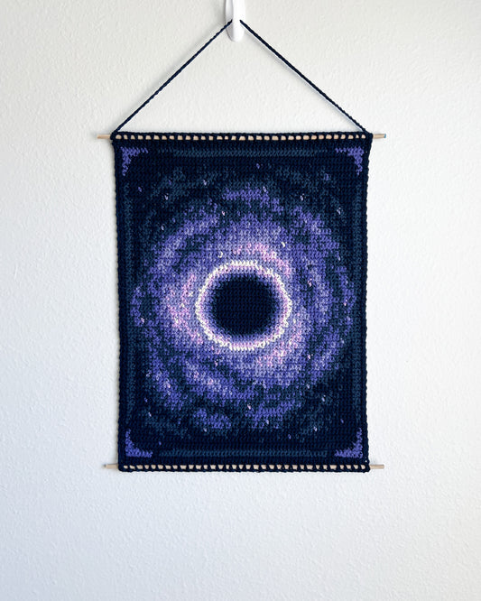 Black Hole tapestry pattern