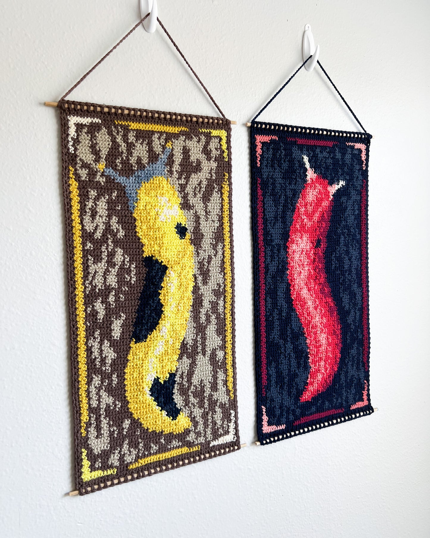 Banana x Kaputar tapestry pattern