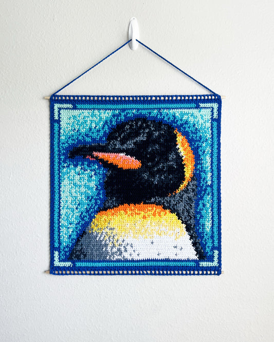 King Penguin tapestry pattern