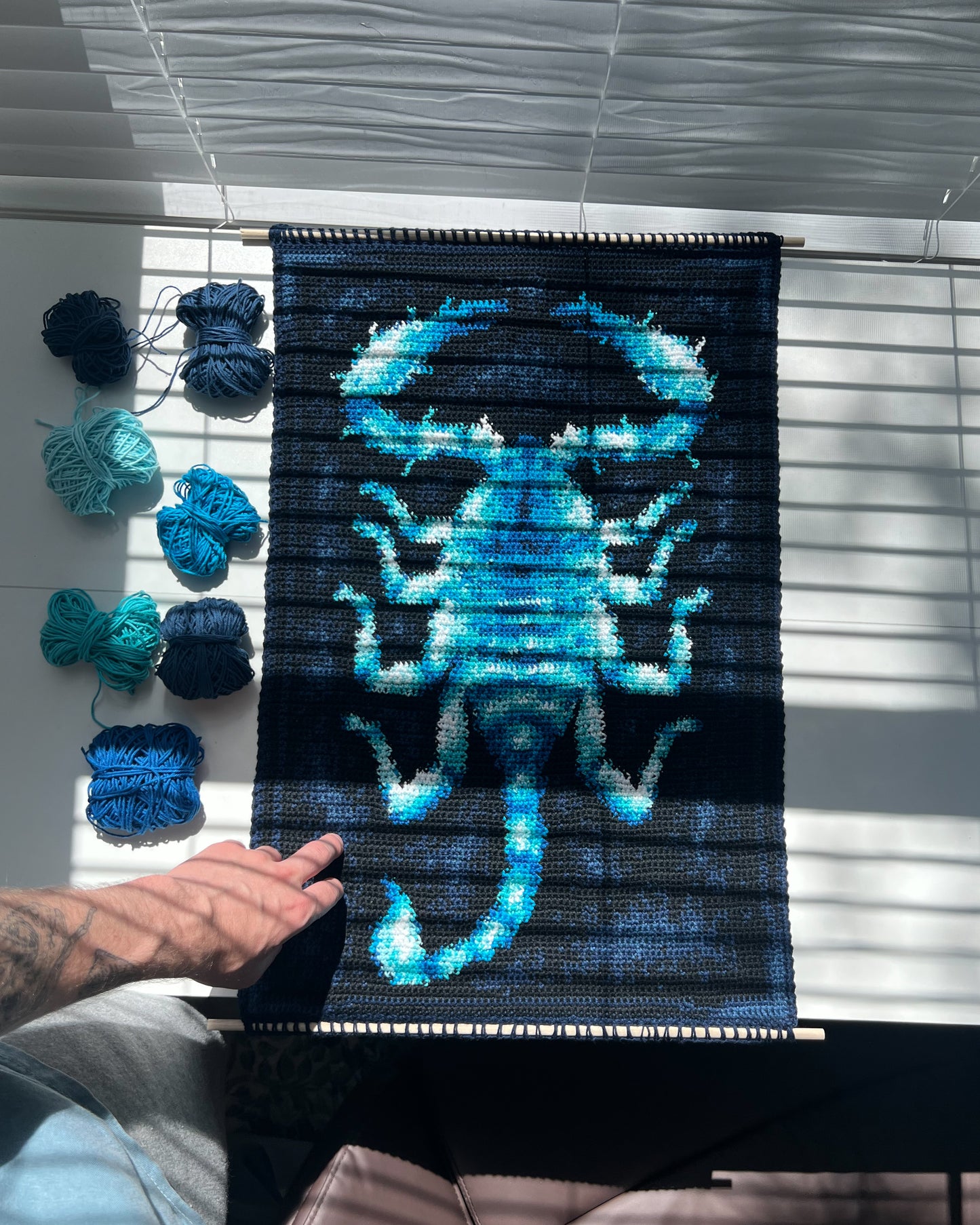Scorpion Tapestries pattern
