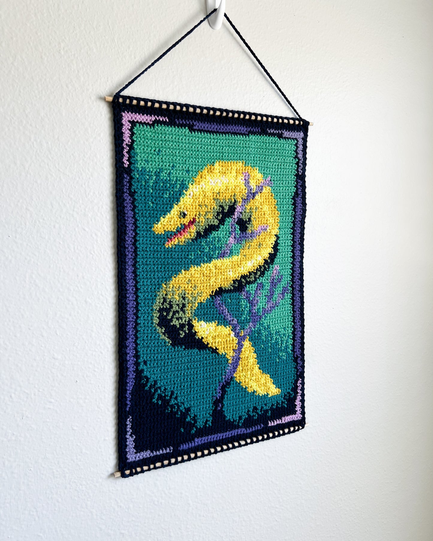 Moray Eel tapestry pattern