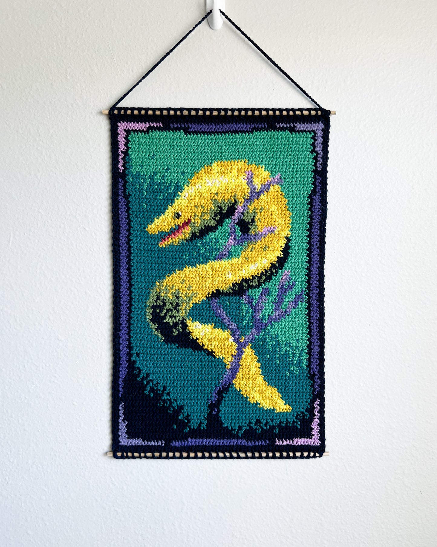 Moray Eel tapestry pattern