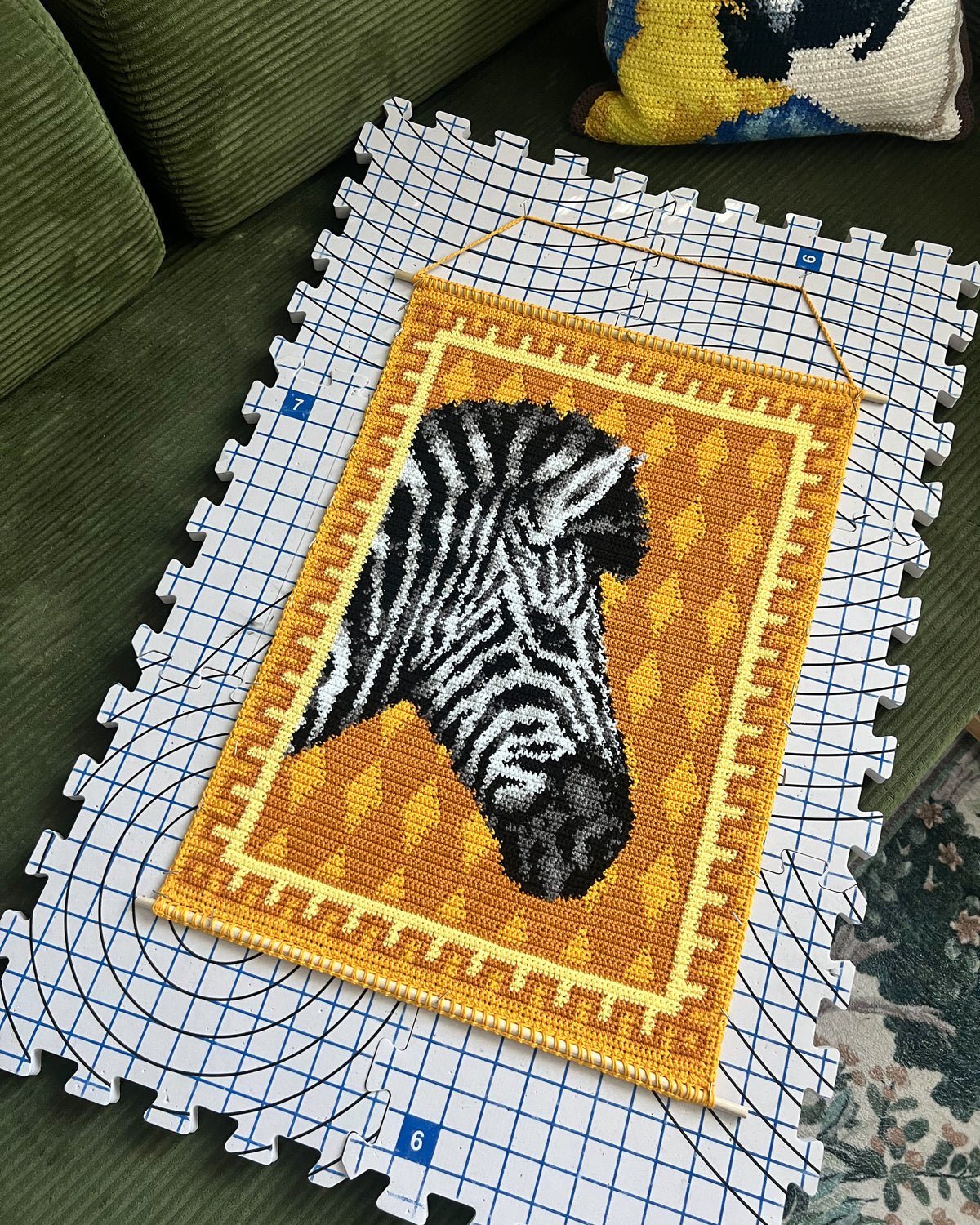 Zebra Tapestry pattern