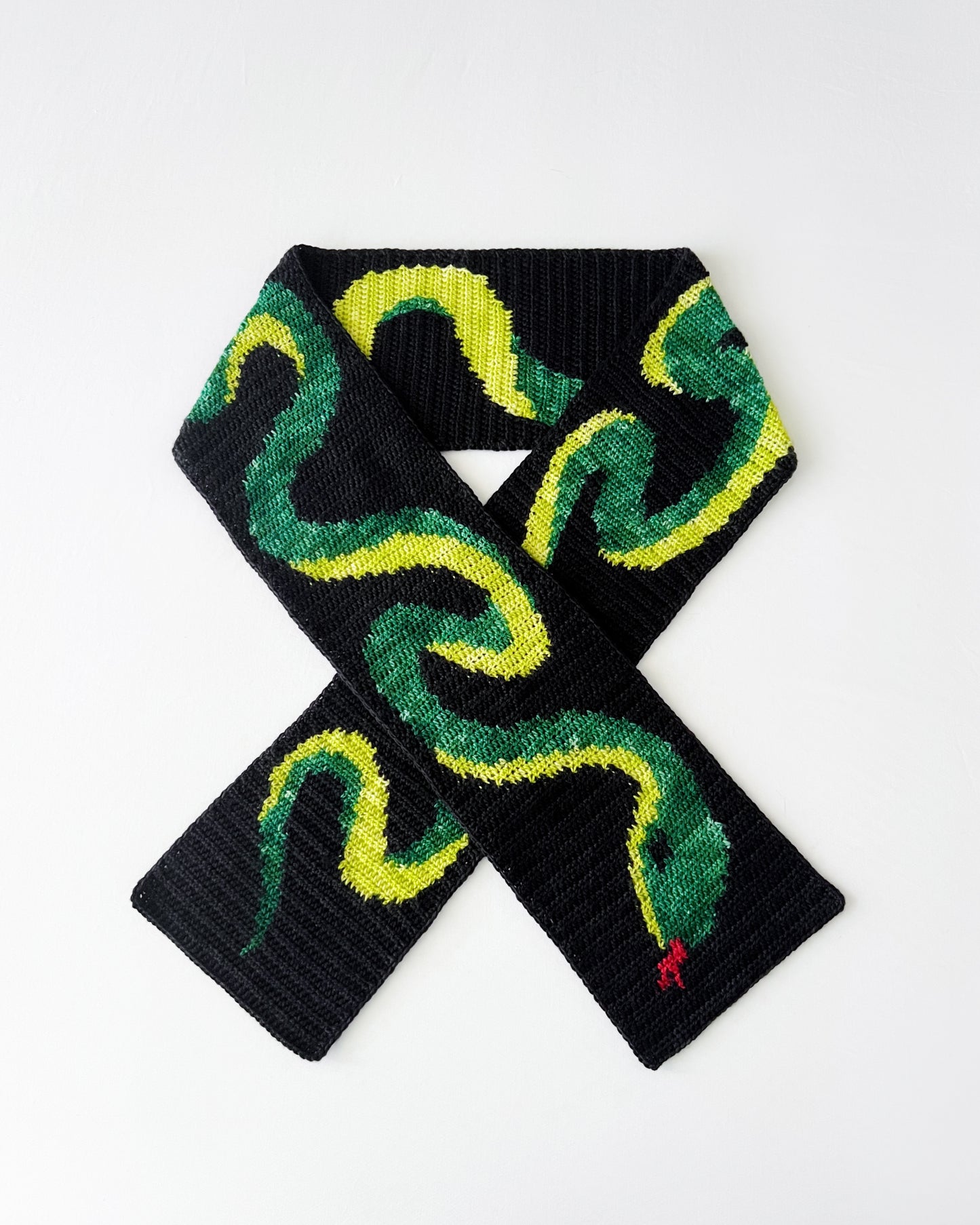 Snake Scarf pattern