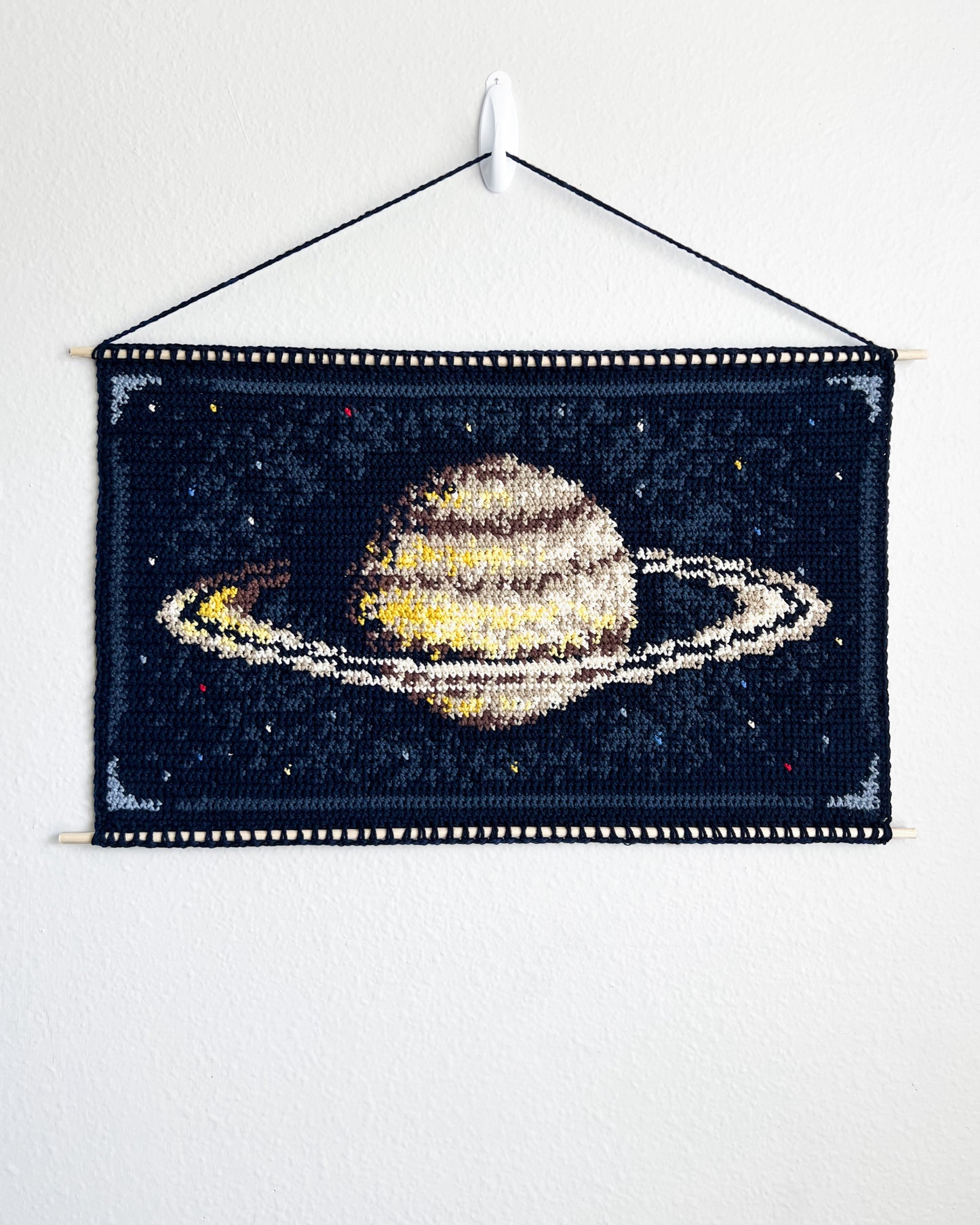Planets tapestry pattern