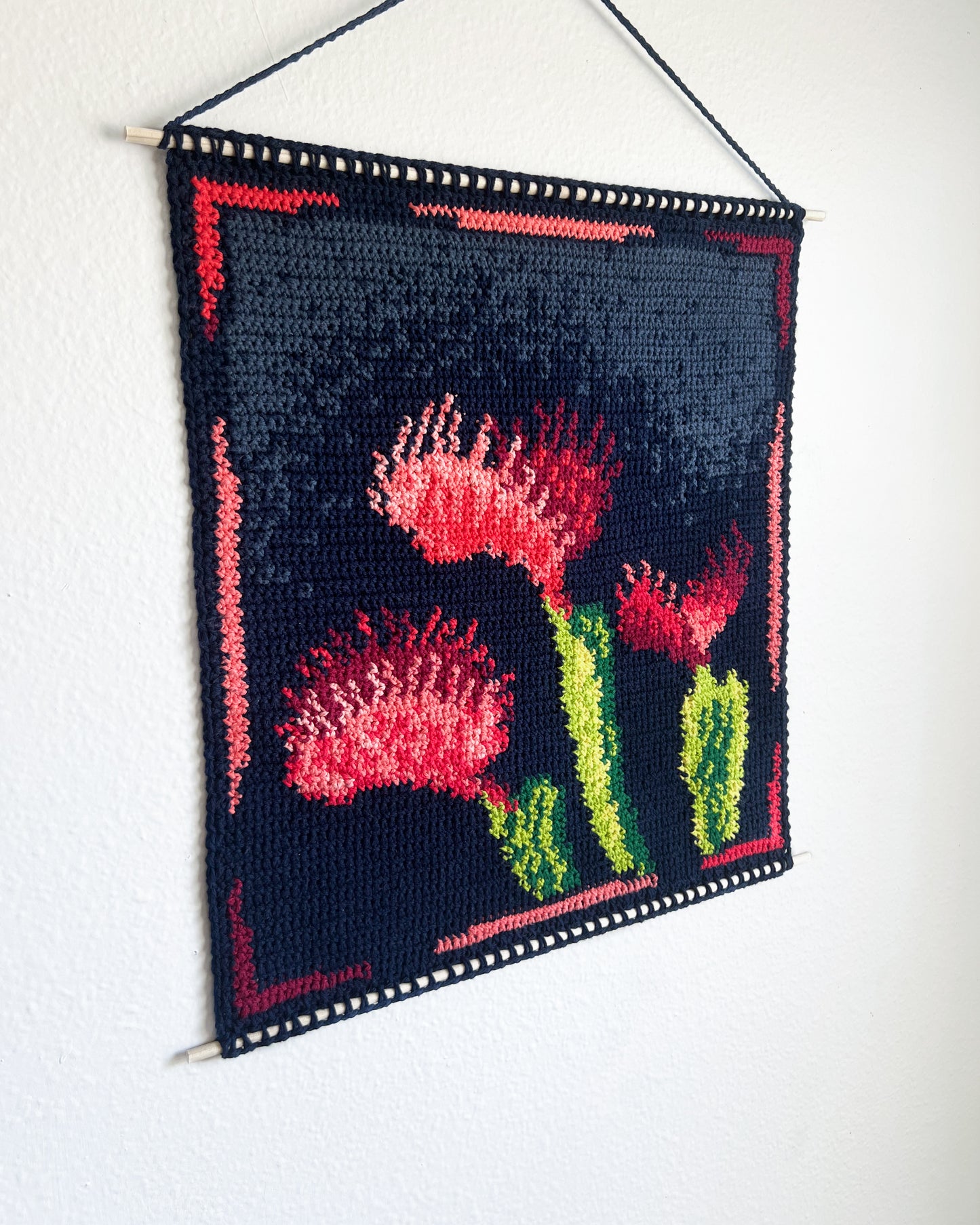 Venus Fly Trap tapestry pattern