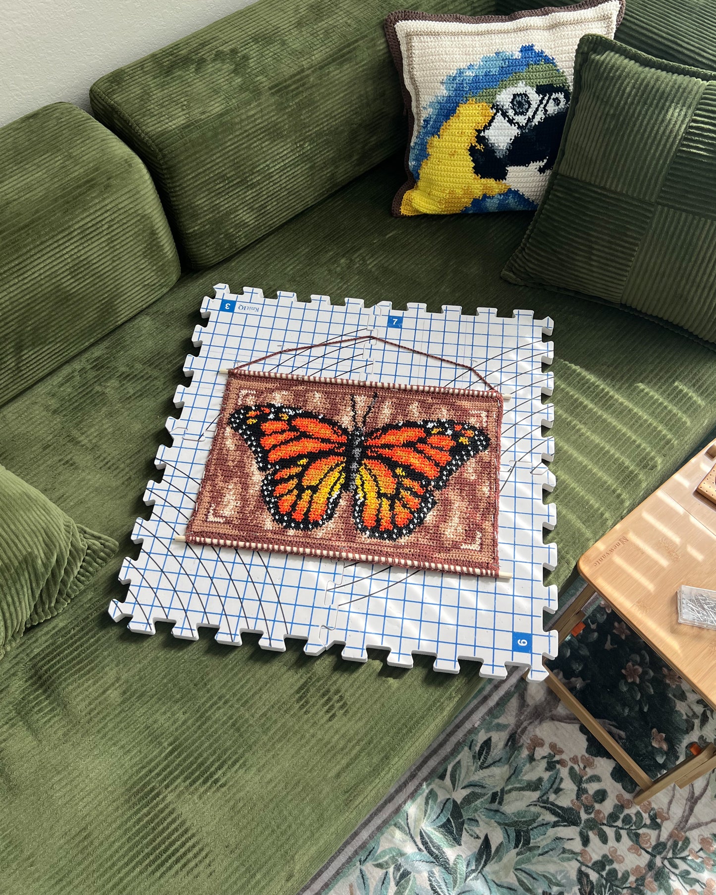 Butterflies Tapestry pattern