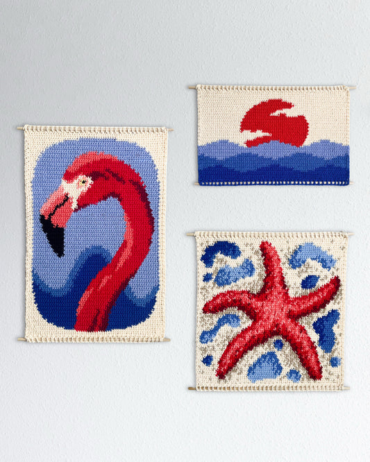Summer Sunset tapestries pattern
