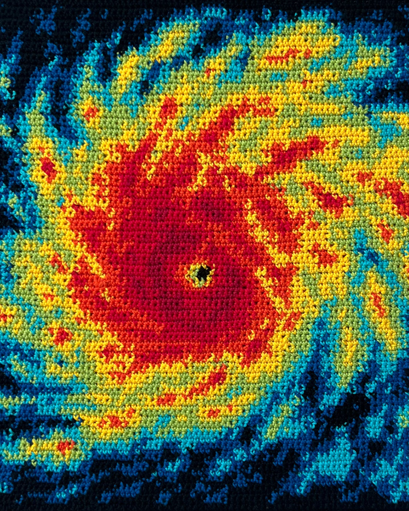 Hurricane Tapestry Pattern