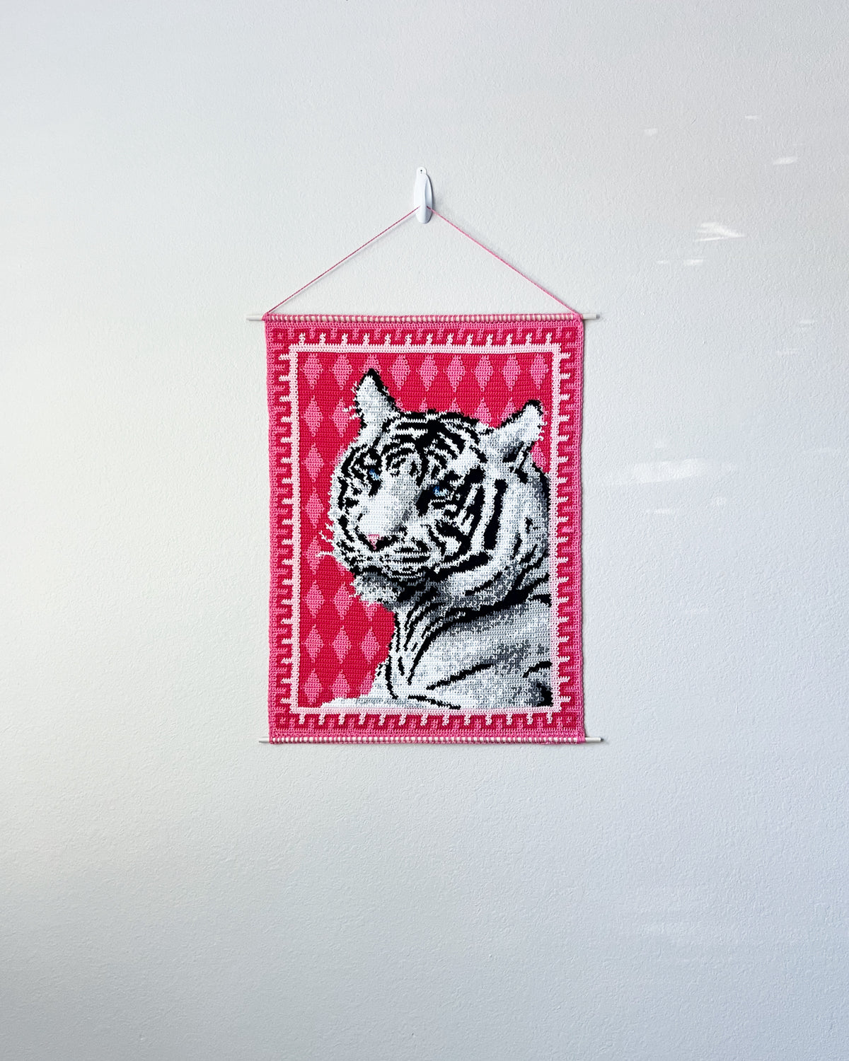 White Tiger tapestry