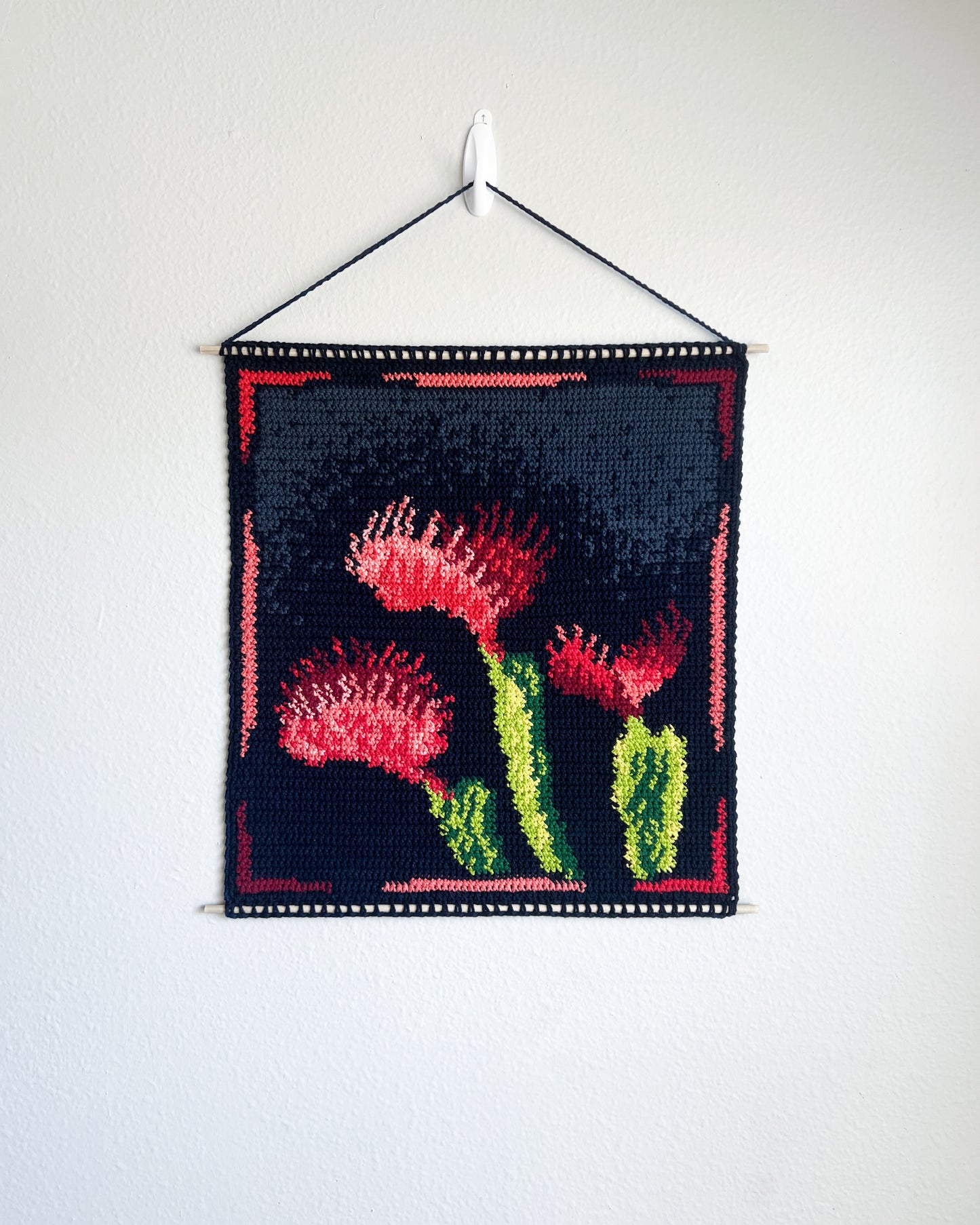Venus Fly Trap tapestry pattern