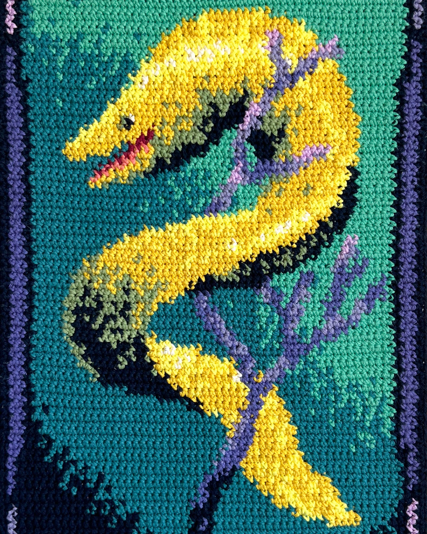 Moray Eel tapestry pattern