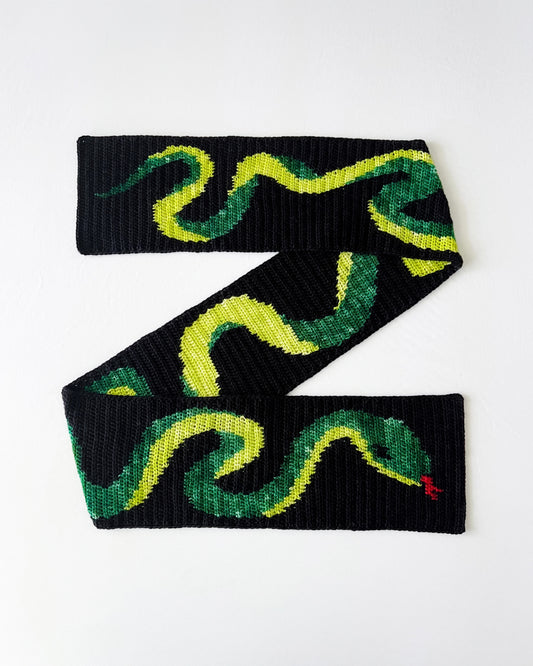 Snake Scarf pattern