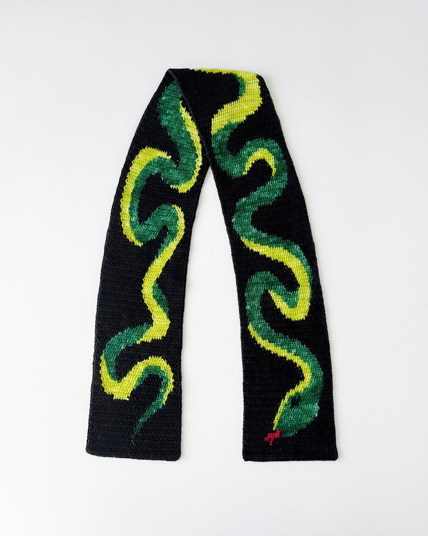 Snake Scarf pattern