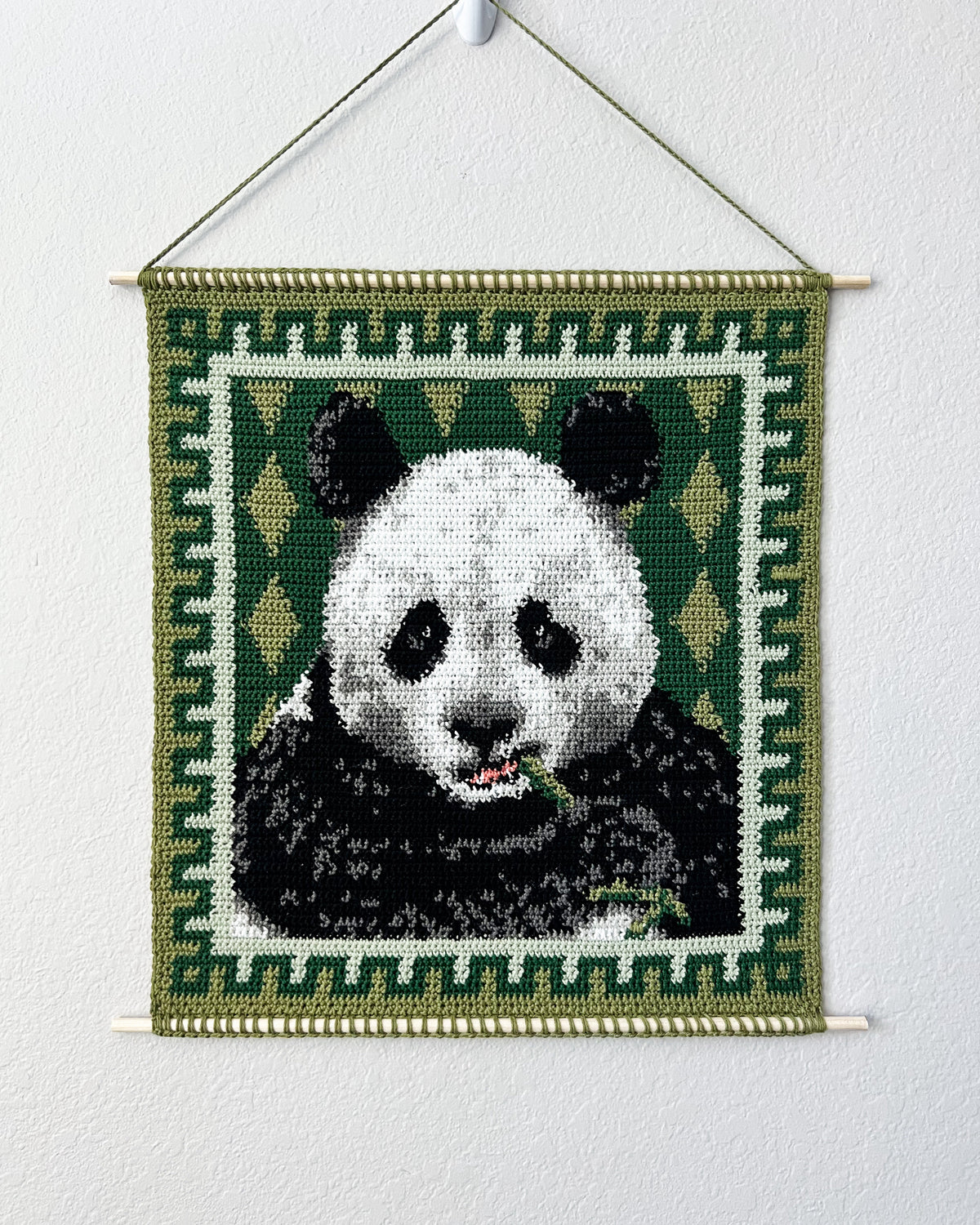 Giant Panda tapestry pattern