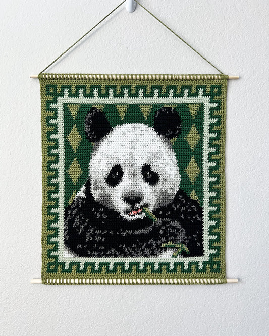 Giant Panda tapestry pattern