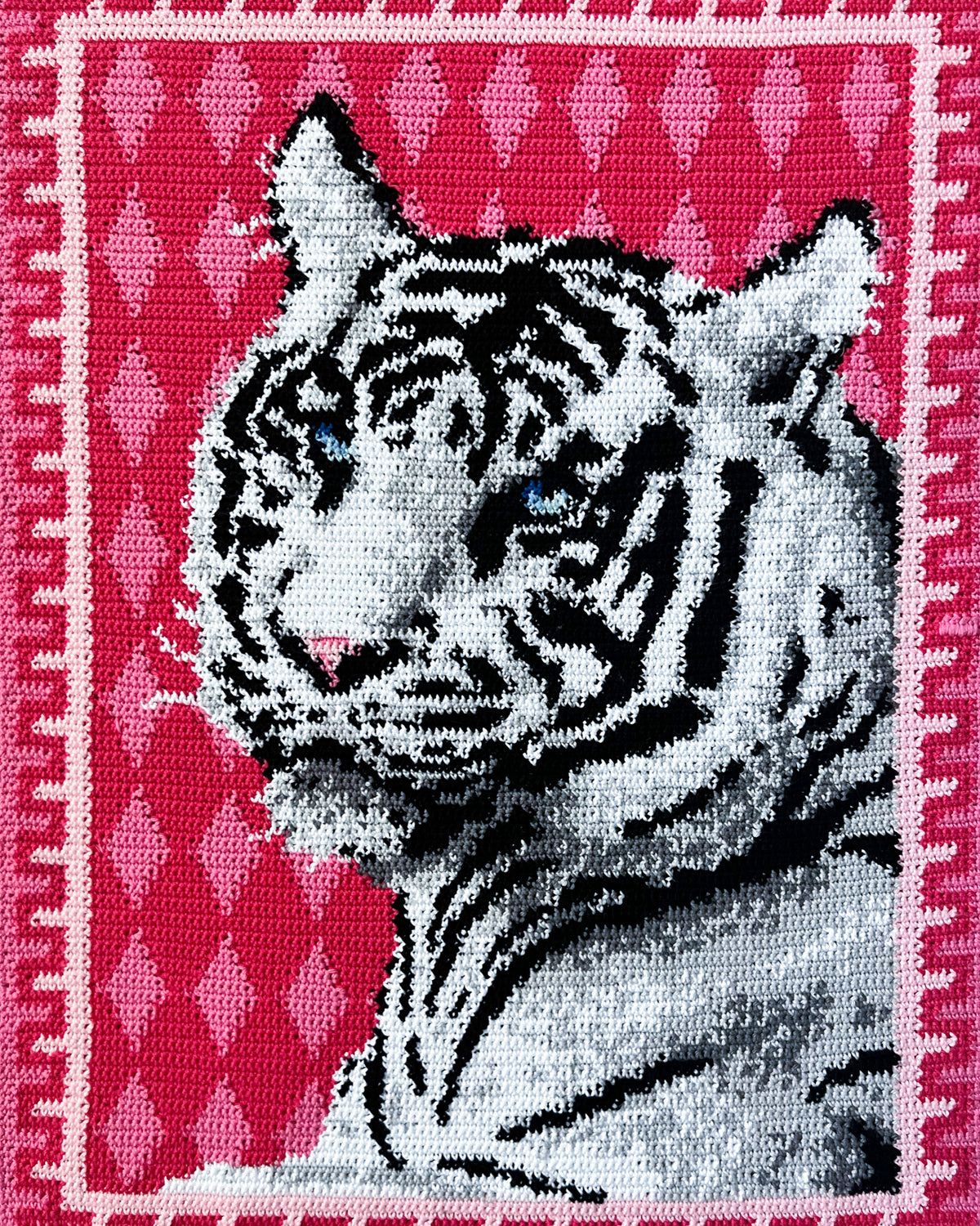 White Tiger tapestry