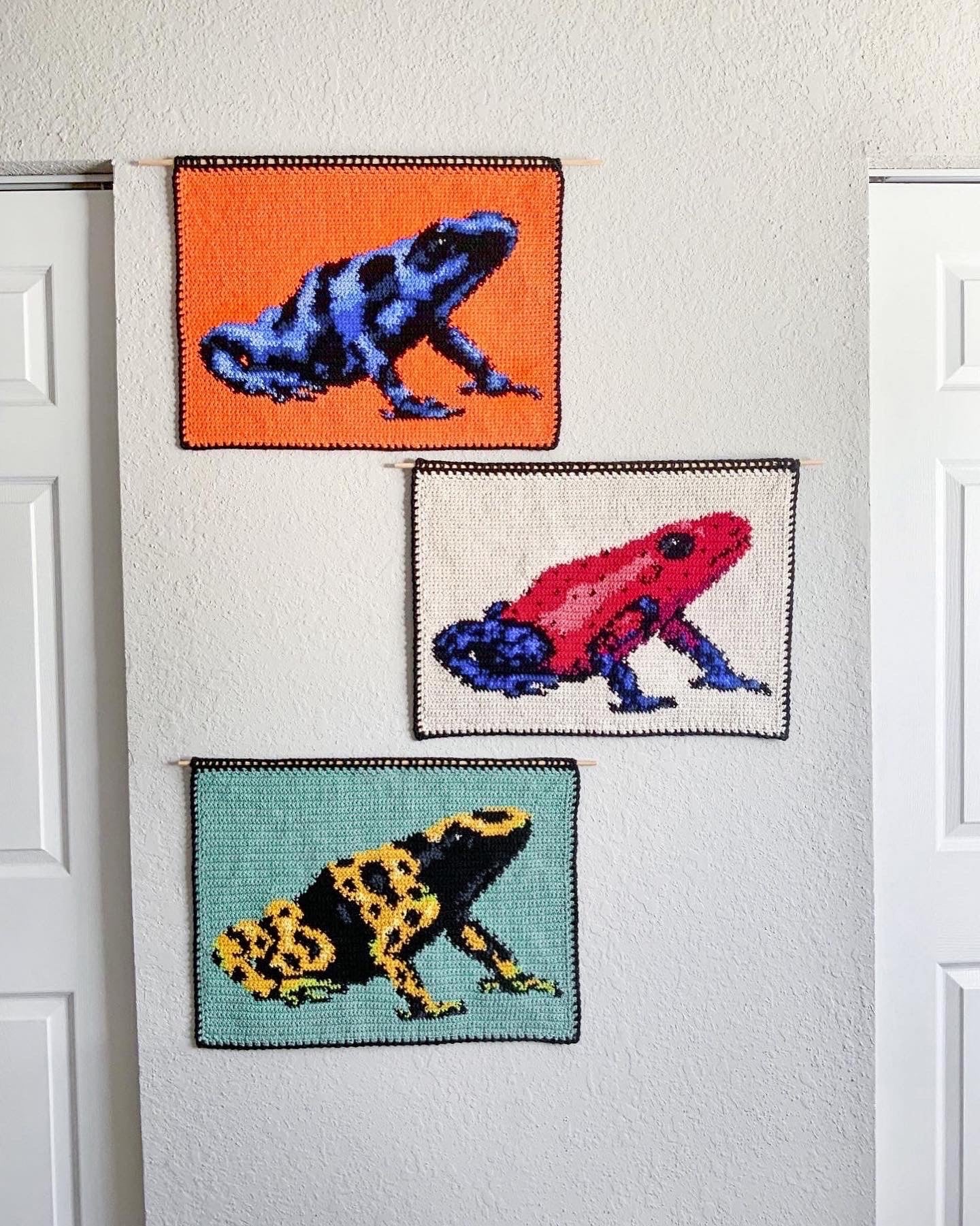 Poison Dart Frog pattern